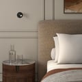 Micro Recess Switched (Cord Set) (1407024) in Matt Black - Insitu Thumbnail 2