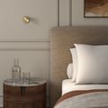Micro Recess Switched (Cord Set) (1407028) in Matt Gold - Insitu Thumbnail 1