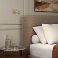 Micro Recess Switched (Cord Set) (1407028) in Matt Gold - Insitu Thumbnail 2