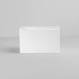 Rectangle 285 Shade (5001001) in White Fabric