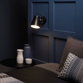 Atelier Wall (Cord Set) (1224067) in Matt Black - Insitu