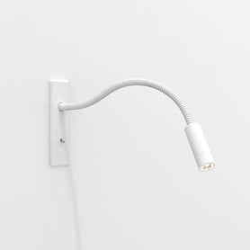 Leo Switched LED (Cord Set) (1295028) in Matt White