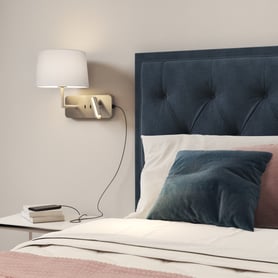 Side by Side USB (Cord Set) (1406023) in Matt Black - Insitu