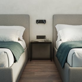 Enna Twin (Cord Set) (1058203) in Matt Black - Insitu