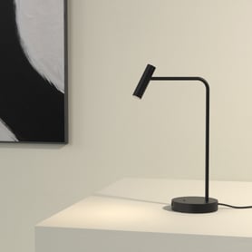 Enna Desk USB C (1058211) in Matt Black - Insitu