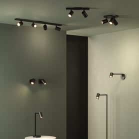 Ascoli Swing (1286122) in Matt Black - Insitu