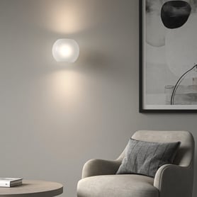 Luna (1489003) in Frosted Glass - Insitu