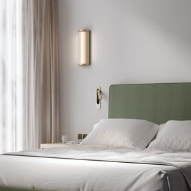 Versailles 400 2700K Phase Dimmable (1380058) in Matt Gold - Insitu