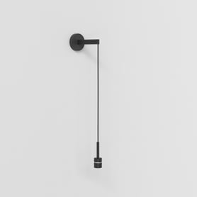 Wall Pendant 2' (Cord Set) (1184047) in Matt Black