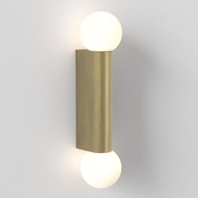 Ortona Twin (1459015) in Matt Brushed Brass