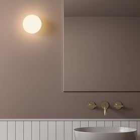 Zeppo Wall (1176054) in Matt Brushed Brass - Insitu