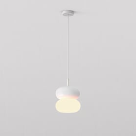 Duo 210 Pendant (4005577) in Matt White