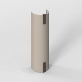 Elba Wall 400 Shade (5042015) in Putty Fabric