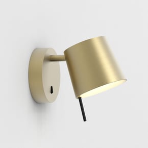 Miura Wall (Cord Set) (1444029) in Matt Gold with Cone 105 (5018054) in Matt Gold