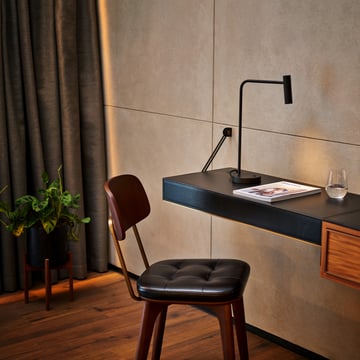 Astro Enna Desk light - Guest bedroom at The Warehouse Hotel