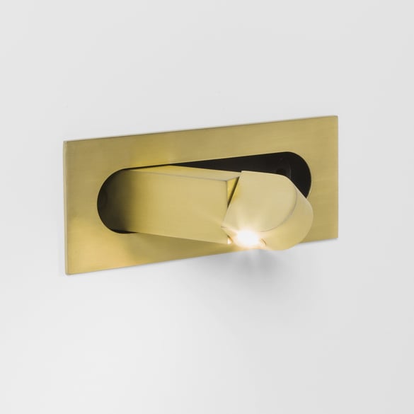 Digit LED Reading Light, Matt Gold | Astro Lighting