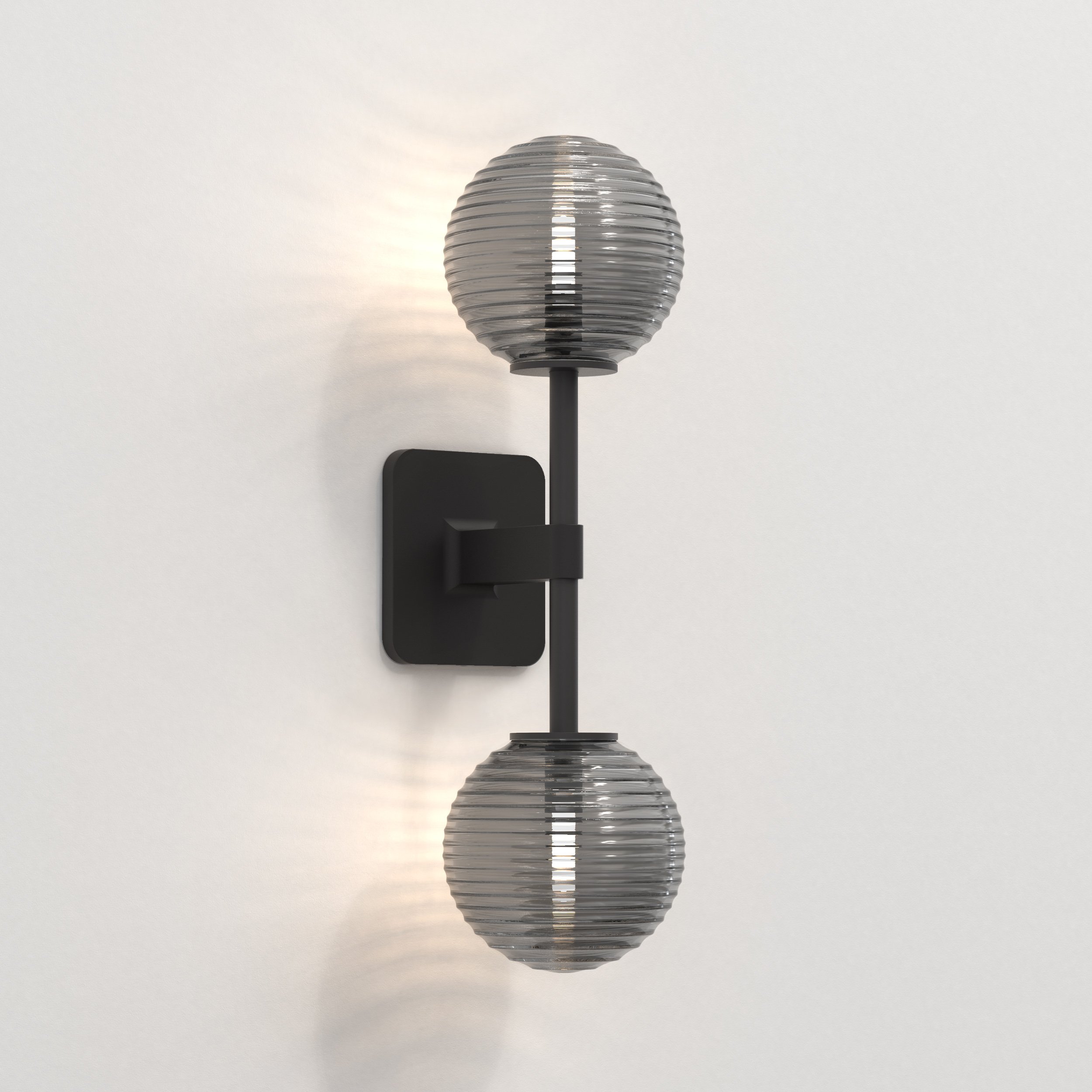 Tacoma Twin Wall Sconce, Matt Black | Astro Lighting