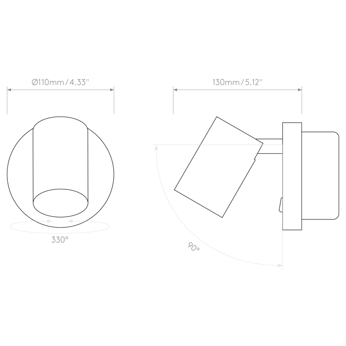 Ascoli Wall Reading Light, Matt Black | Astro Lighting