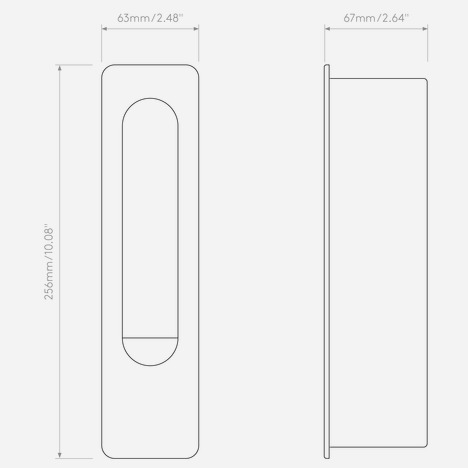 Keta (1437027) in Matt Gold - Technical Drawing