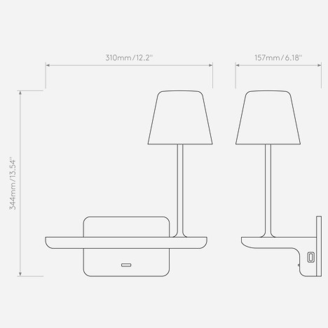 Ito (1446004) in Matt White - Technical Drawing